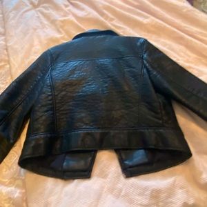 TopShop vegan leather jacket